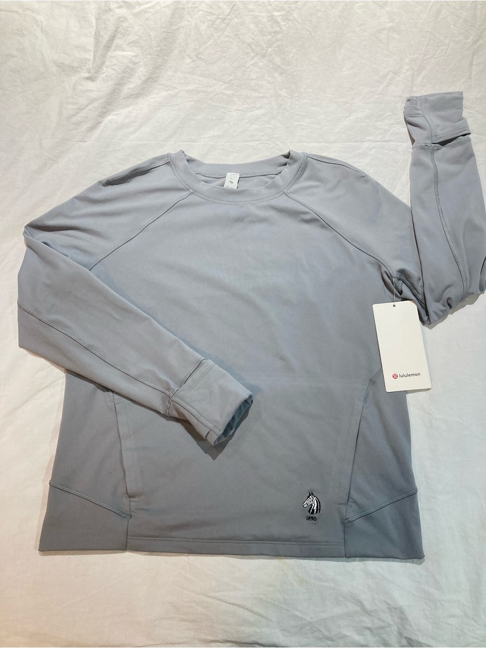 Lululemon Rulu Run Classic fit crew fleece pull over, Women’s size 8, NWT! $118
